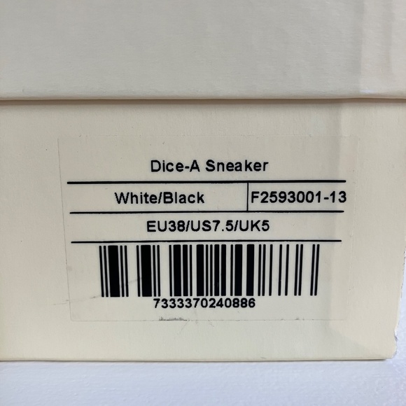 Axel Arigato Dice-A Sneakers Unisex - Size 38 EU/US 7.5 - NWT - Picture 9 of 10